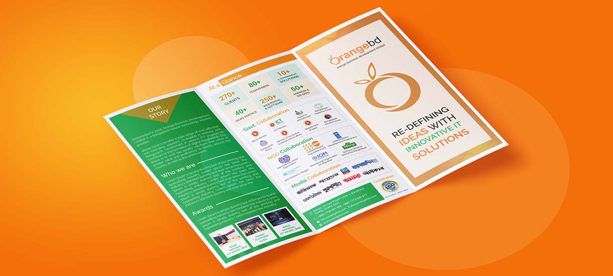 Elegant Company brochure design